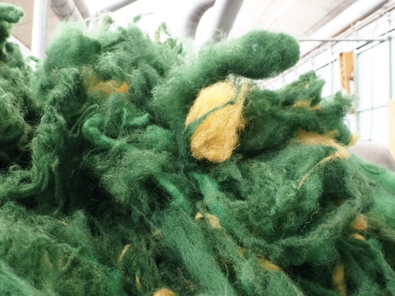 El reciclaje de lana
